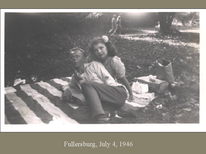 Fullersburg, July 4, 1946 