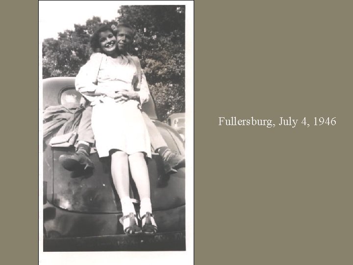 Fullersburg, July 4, 1946 