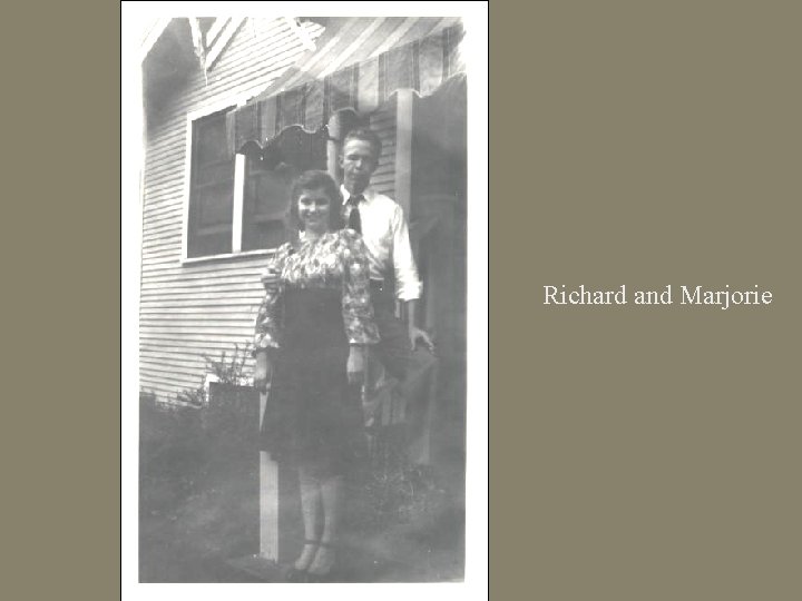 Richard and Marjorie 