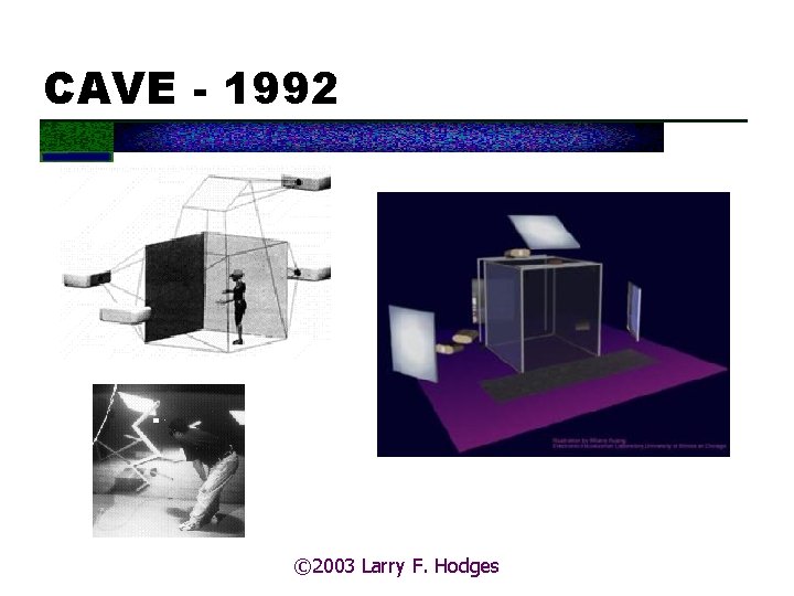 CAVE - 1992 © 2003 Larry F. Hodges 