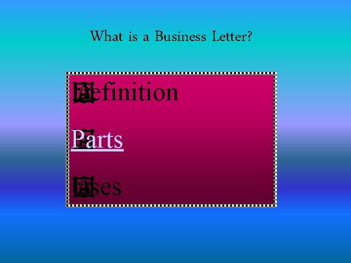 What is a Business Letter? Definition Parts Uses 