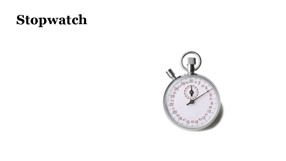 Stopwatch 