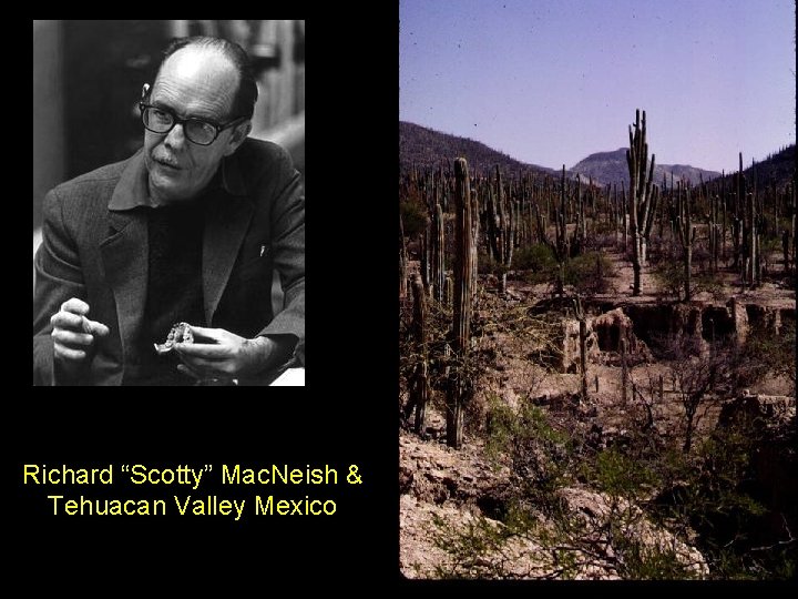 Richard “Scotty” Mac. Neish & Tehuacan Valley Mexico 