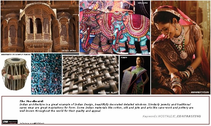 The Moodboard: Indian architecture is a great example of Indian Design, beautifully decorated detailed