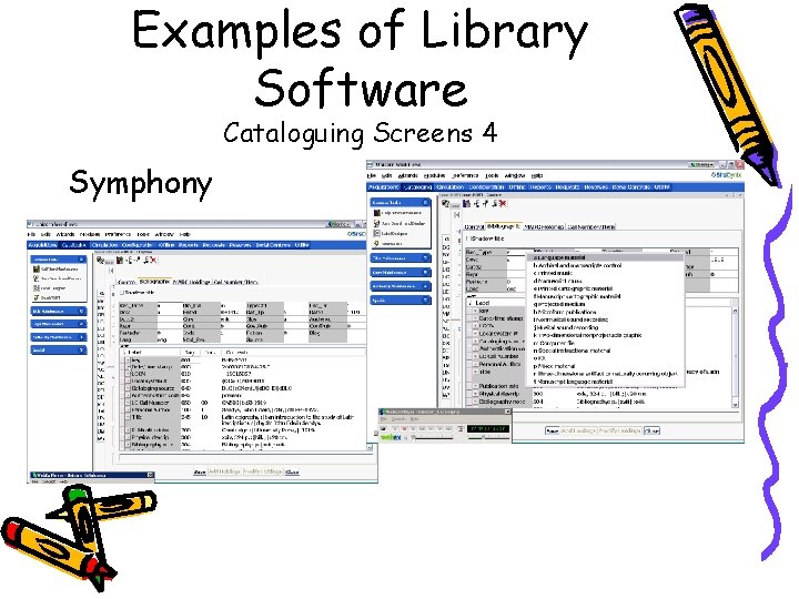Examples of Library Software Cataloguing Screens 4 Symphony 