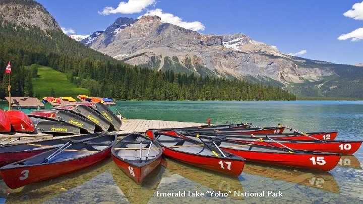 Emerald Lake “Yoho“ National Park 