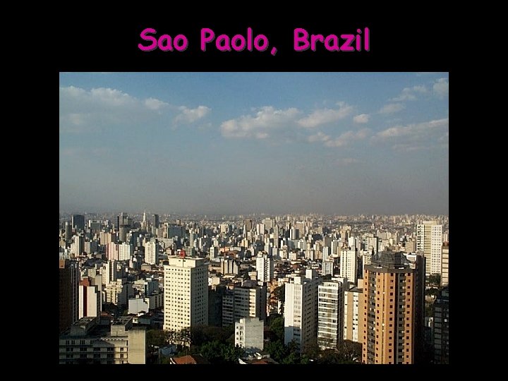Sao Paolo, Brazil 