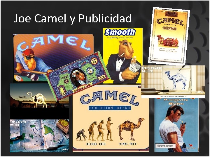 Joe Camel y Publicidad 