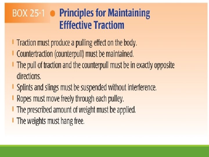 Principles for Maintaining Effective Traction 