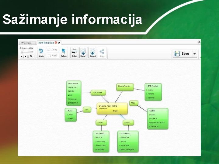 Sažimanje informacija 