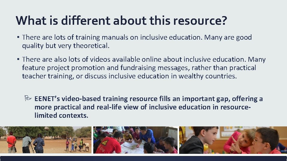 What is different about this resource? ▪ There are lots of training manuals on