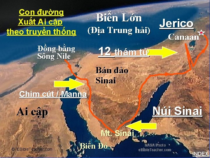 (Địa Trung hải) Đồng bằng Sông Nile 12 thám tử Biển Lớn Exodus Major