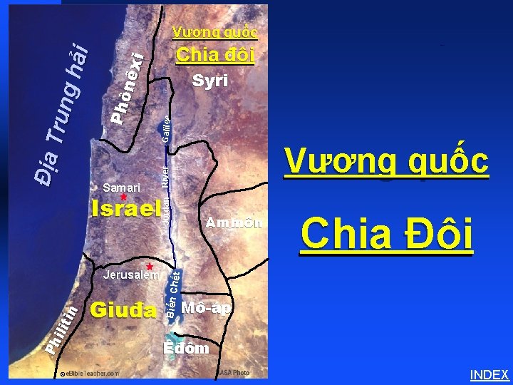 Samari Chia đôi Galilee Vương quốc Jordan Israel © Giuđa Ammôn Chia Đôi ết