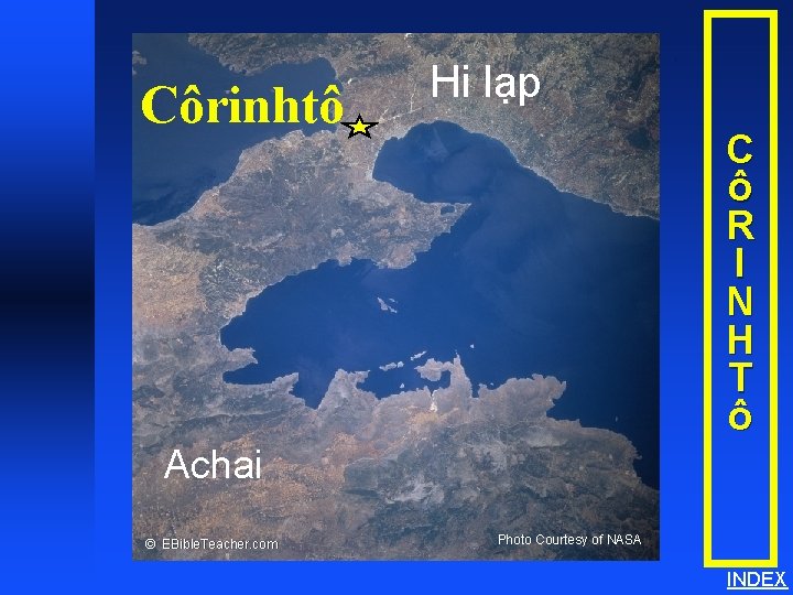 Côrinhtô Hi lạp Corinth C ô R I N H T ô Achai ©