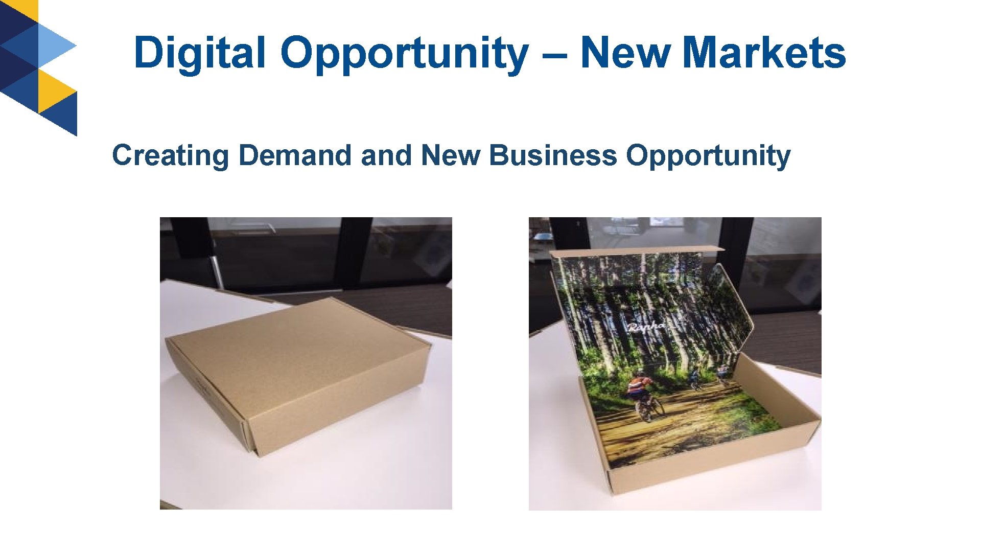 Digital Opportunity – New Markets Creating Demand New Business Opportunity 