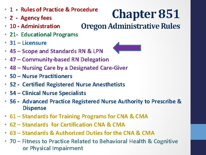 • • • • 1 - Rules of Practice & Procedure 2 - • • • • 1 - Rules of Practice & Procedure 2 -