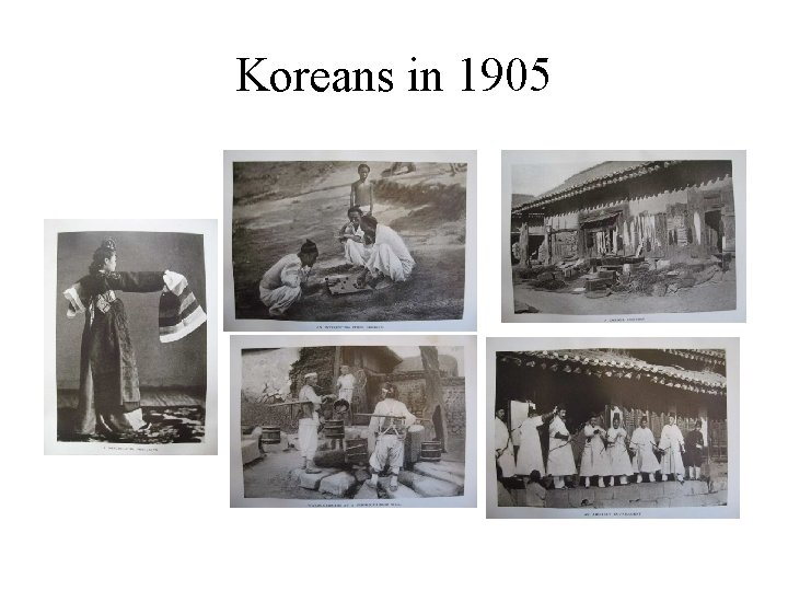 Koreans in 1905 