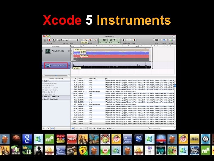Xcode 5 Instruments 