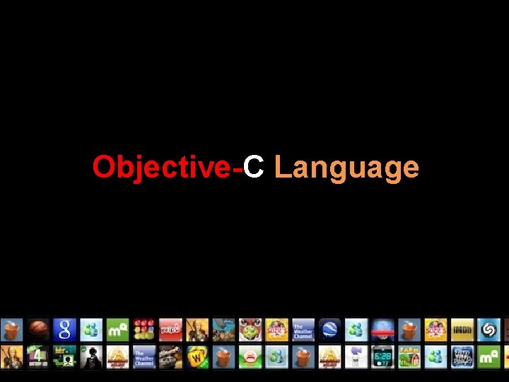 Objective-C Language 