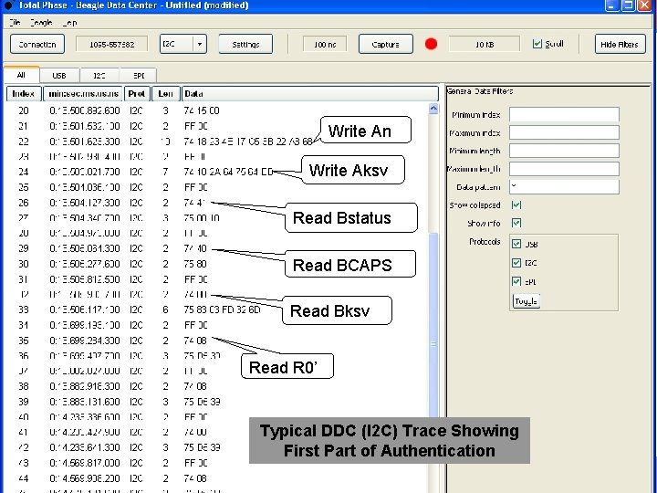 Write An Write Aksv Read Bstatus Read BCAPS Read Bksv Read R 0’ Typical