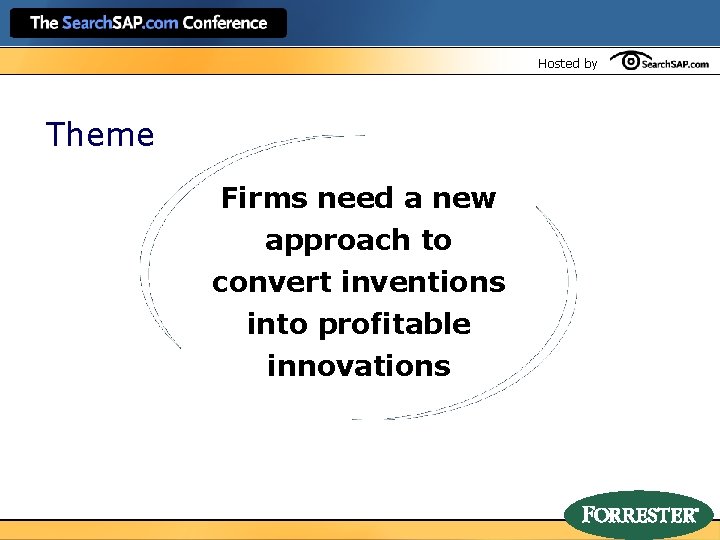 Hosted by Theme Firms need a new approach to convert inventions into profitable innovations