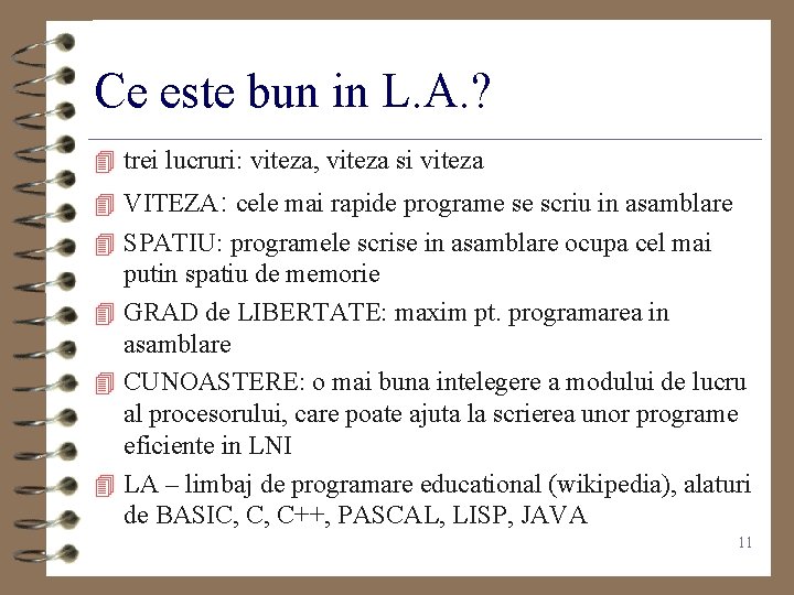 Ce este bun in L. A. ? 4 trei lucruri: viteza, viteza si viteza