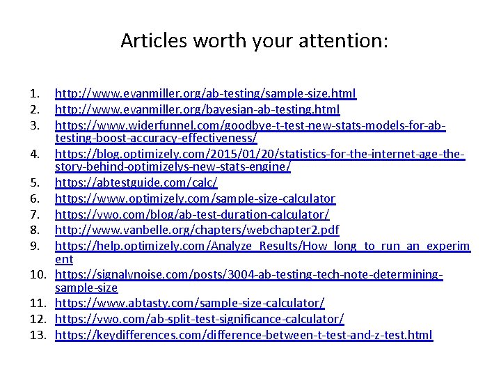 Articles worth your attention: 1. 2. 3. 4. 5. 6. 7. 8. 9. 10.