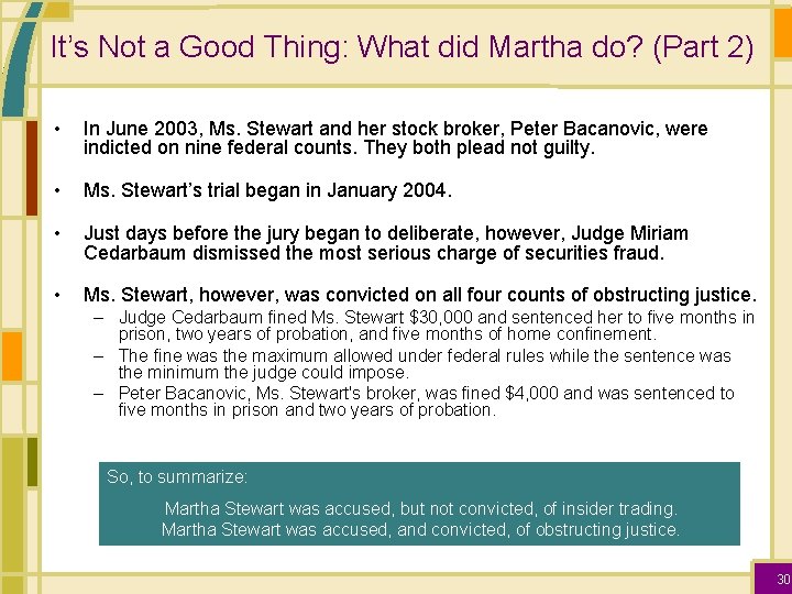 It’s Not a Good Thing: What did Martha do? (Part 2) • In June