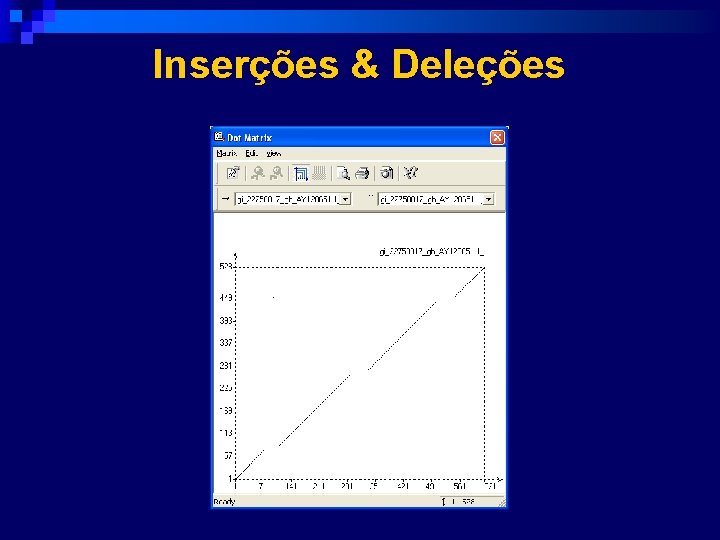 Inserções & Deleções 