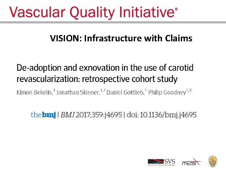 VISION: Infrastructure with Claims 