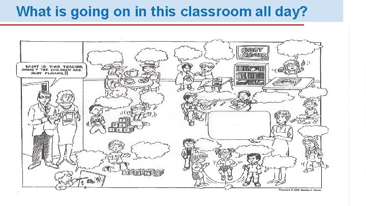 What is going on in this classroom all day? 23 