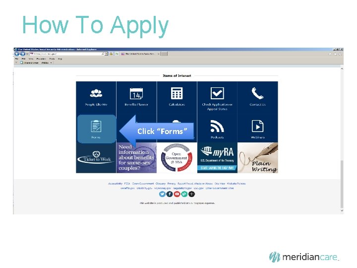 How To Apply Click “Forms” 