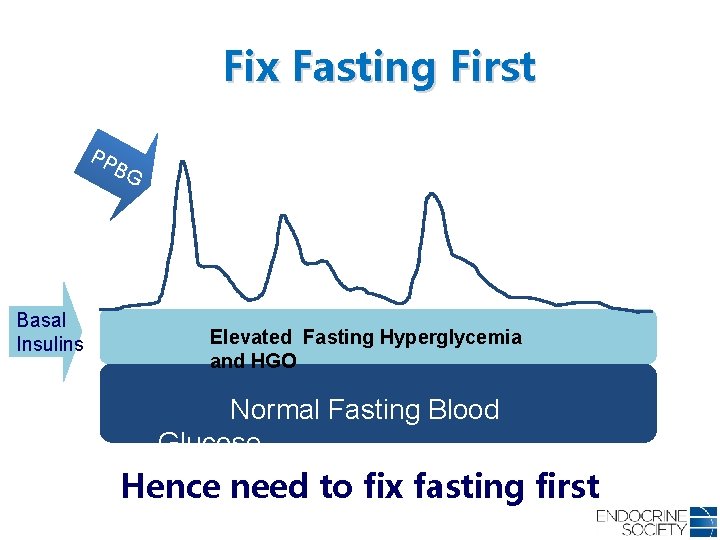 Fix Fasting First PP BG Basal Insulins Elevated Fasting Hyperglycemia and HGO Normal Fasting