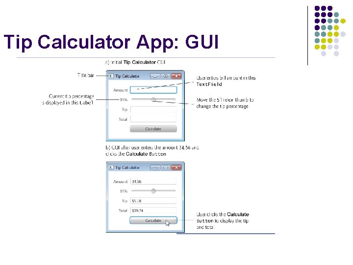 Tip Calculator App: GUI 