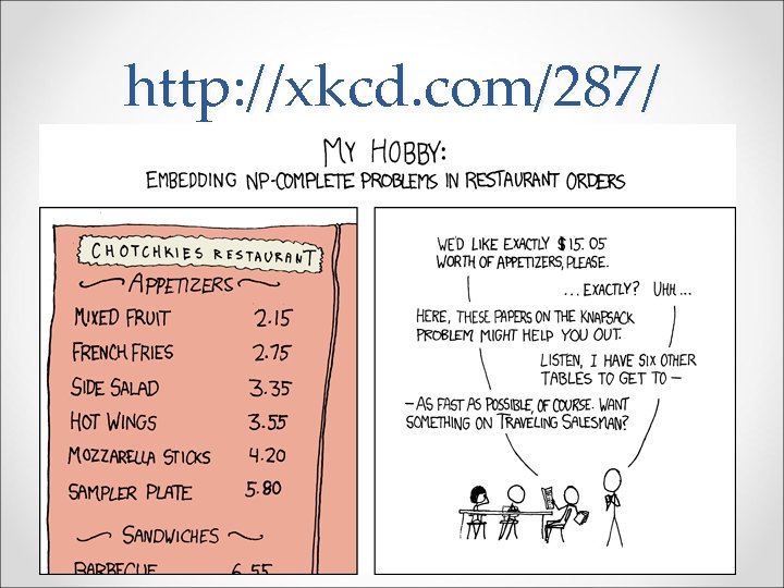 http: //xkcd. com/287/ 