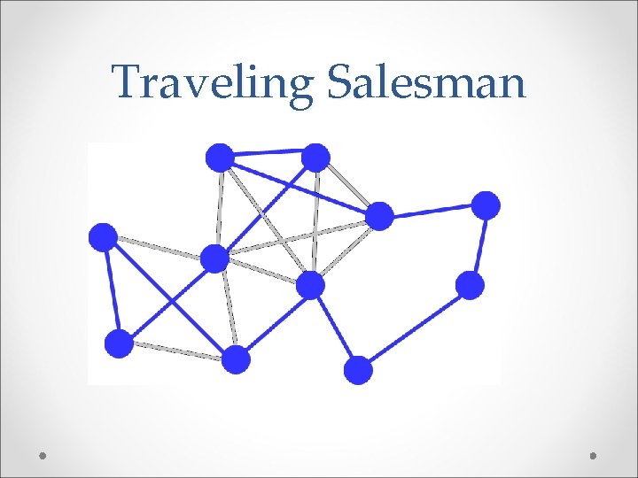Traveling Salesman 