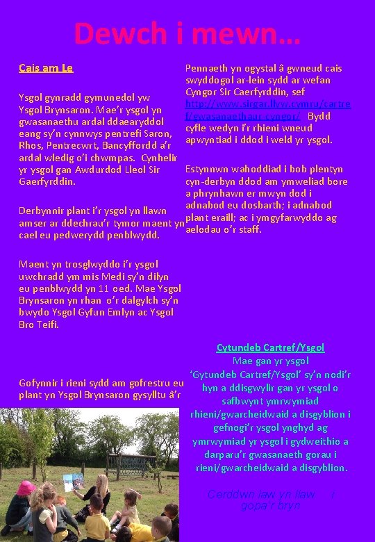 Dewch i mewn… Cais am Le Pennaeth yn ogystal a gwneud cais swyddogol ar-lein