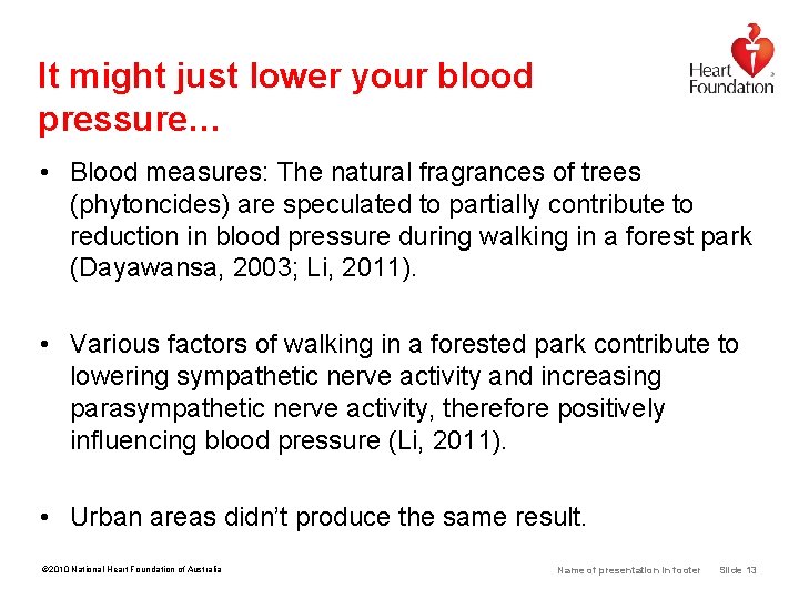 It might just lower your blood pressure… • Blood measures: The natural fragrances of