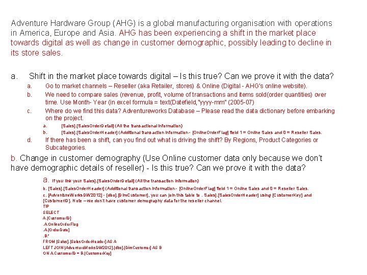Adventure Hardware Group (AHG) is a global manufacturing organisation with operations in America, Europe