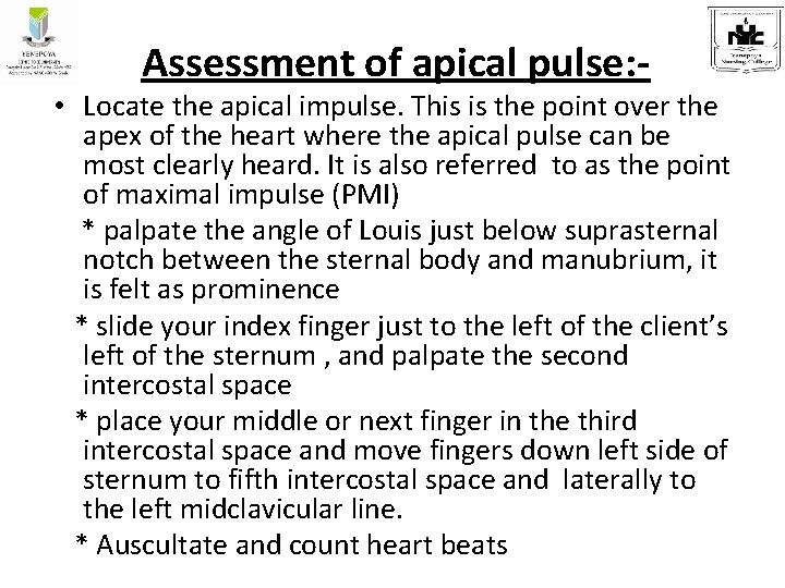 UNITVII PULSE PRESENTED BY Mrs PRASHMA LEARNING OBJECTIVES