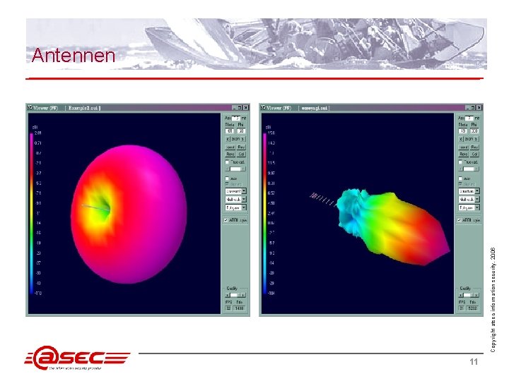 Copyright atsec information security, 2006 Antennen 11 