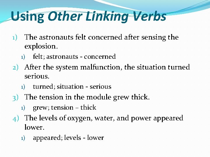 Chapter 17 Verbs Section 17 1 Action Verbs