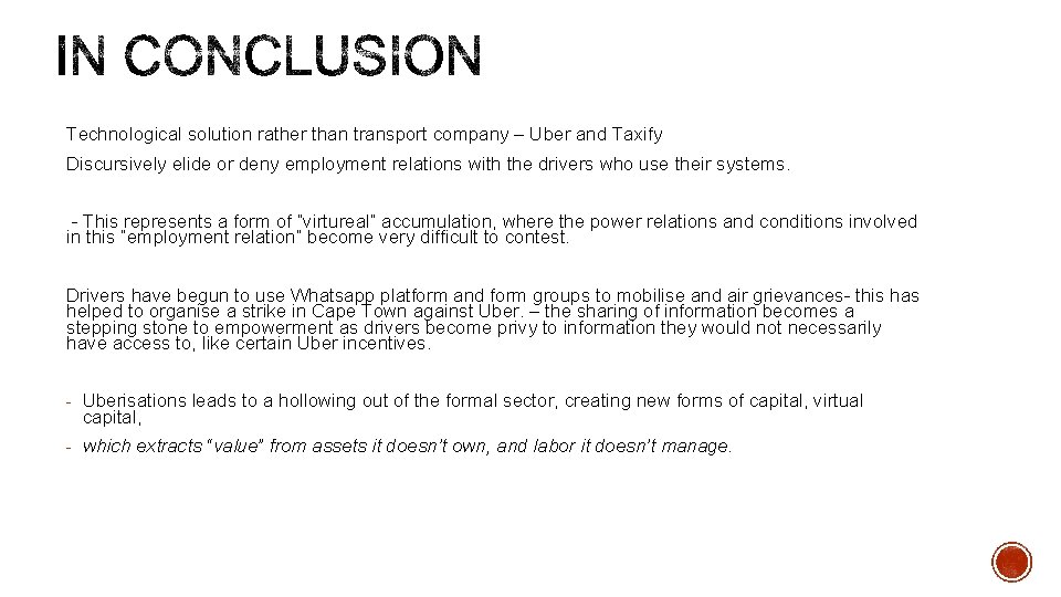 Technological solution rather than transport company – Uber and Taxify Discursively elide or deny