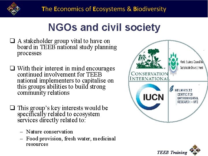 NGOs and civil society q A stakeholder group vital to have on board in