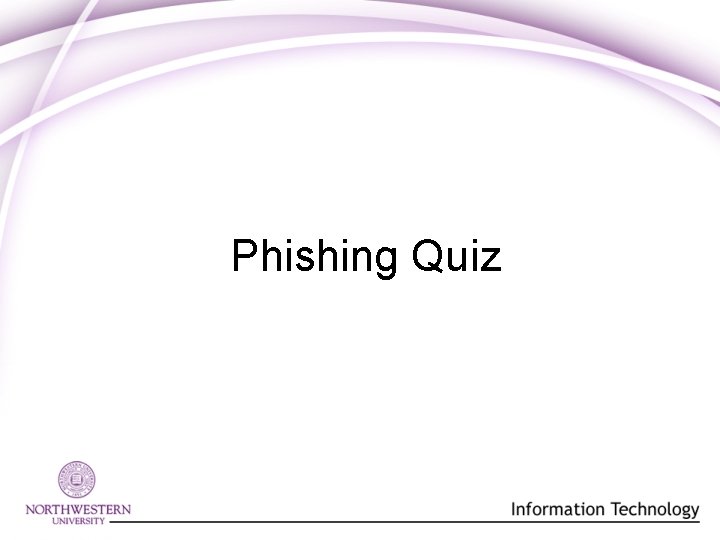 Phishing Quiz 