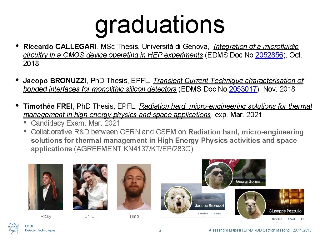 graduations • Riccardo CALLEGARI, MSc Thesis, Università di Genova, Integration of a microfluidic circuitry