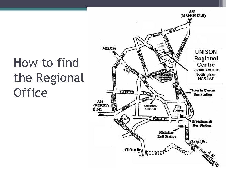 How to find the Regional Office 