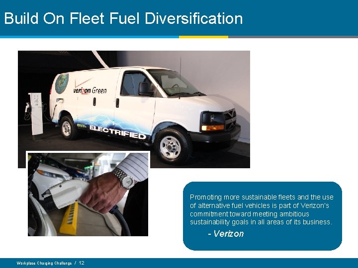 Build On Fleet Fuel Diversification Promoting more sustainable fleets and the use of alternative