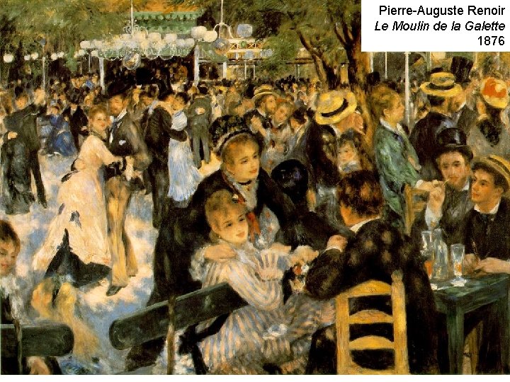 Pierre-Auguste Renoir Le Moulin de la Galette 1876 