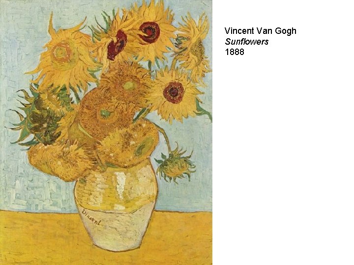 Vincent Van Gogh Sunflowers 1888 